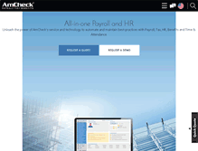 Tablet Screenshot of amcheck.com